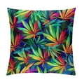 thumbnail image 1 of Chilfamy Leaves Modern Farmhouse Rustic Decorative Couch Pillow Cases with Zipper Closure Home Decor - Pillow Case 1PC 22x22in, 1 of 5