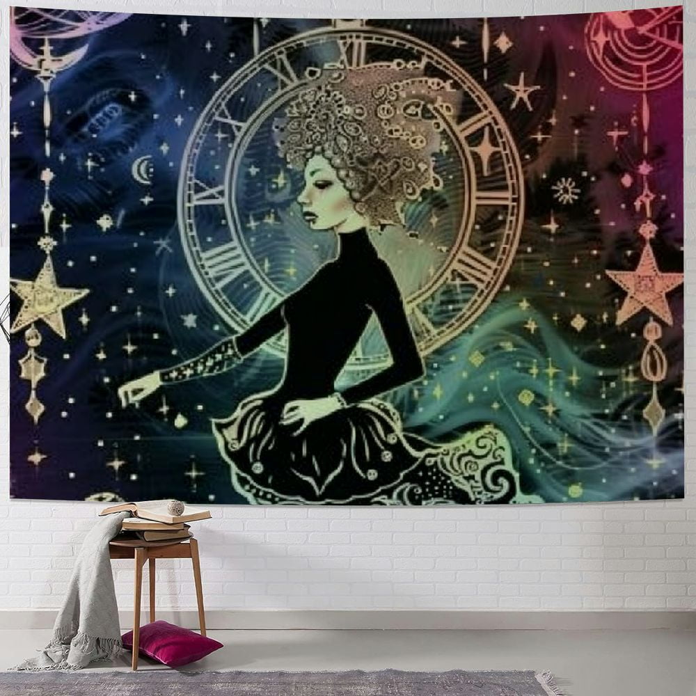 Chilfamy Libra Constellation Tapestry Zodiac Sign Tapestry Horoscope