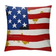 thumbnail image 1 of Chilfamy  Pillow Covers 4th of July Decorations Memorial Day Red Stripes Blue Stars Patriotic Pillow Covers USA Freedom Pillows Outdoor Decor Cushion Case White, 1 of 5