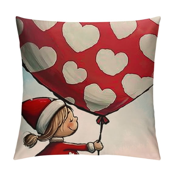Chilfamy Pillow Covers Gnomes Throw Pillow Cases SetThrow Cushion Case Gnome Pillow Cushion Case Decoration for Sofa Couch Living Room Indoor Home Cushion Covers 22x22in