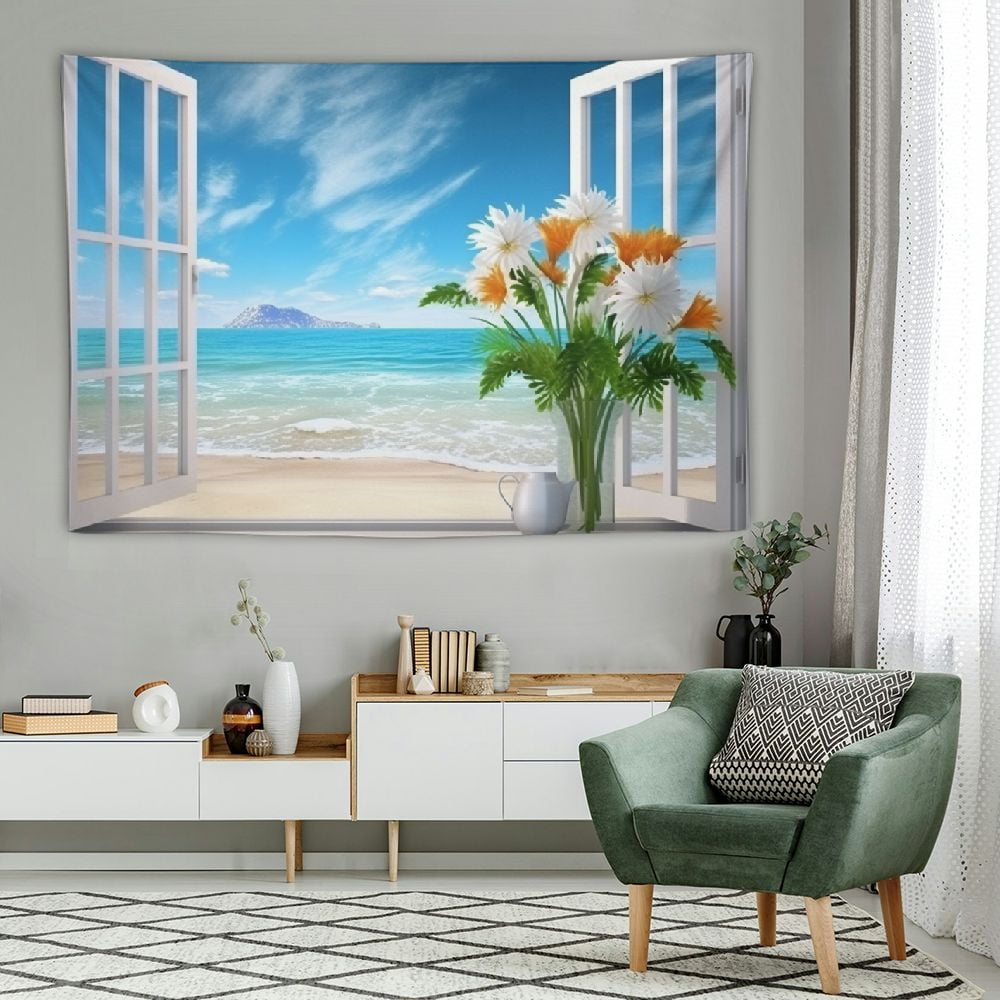 Chilfamy Room Decor Aesthetic Tapestry for Bedroom and Laundry