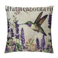 thumbnail image 1 of Chilfamy  Spring Pillow Covers Lavender Birds Throw Pillowcase Seasonal Home Sofa Bedroom Living Room Holiday Cushion Case Farmhouse Decorations Multi-Size, 1 of 5
