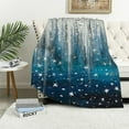 thumbnail image 1 of Chilfamy Stars Sky Abstract Throw Blanket for Couch Sofa Bed Office Travel Camping School | Flannel Blanket | Exquisite Gifts for All Seasons | Various Sizes Available 40x50in, 1 of 6