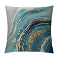 Chilfamy Swirl Modern Rustic Decorative Couch Pillow Cases with Zipper