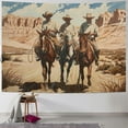 Chilfamy Tapestry Ranch Wild West Desert Sketch Western Landscape Home