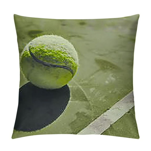 Chilfamy Tennis Gifts Tennis Decor Throw Pillow Covers Inspirational Gifts for Women Tennis Gifts for Girls Tennis Lovers Players Birthday Gifts for Coach Best Friend Sister Daughter Pillowcase White
