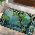 thumbnail image 1 of Chilfamy Tree Lake Nature Floor Mats, Front Door Mat Outdoor Entrance Felt Mat for Home, Anti-Slip Recycled Rubber, UV Resistant, Stain Resistant, All Seasons, Easy to Clean, Eco-Friendly, 1 of 6