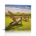 thumbnail image 1 of Chilfamy Vineyard Wall Decor Canvas Prints Ready To Hang Art 16x16in, 1 of 6