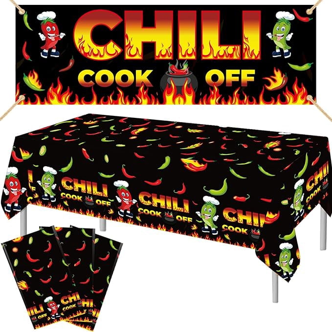 Table Cook Bunner Chili Cook Off Decorations, 71