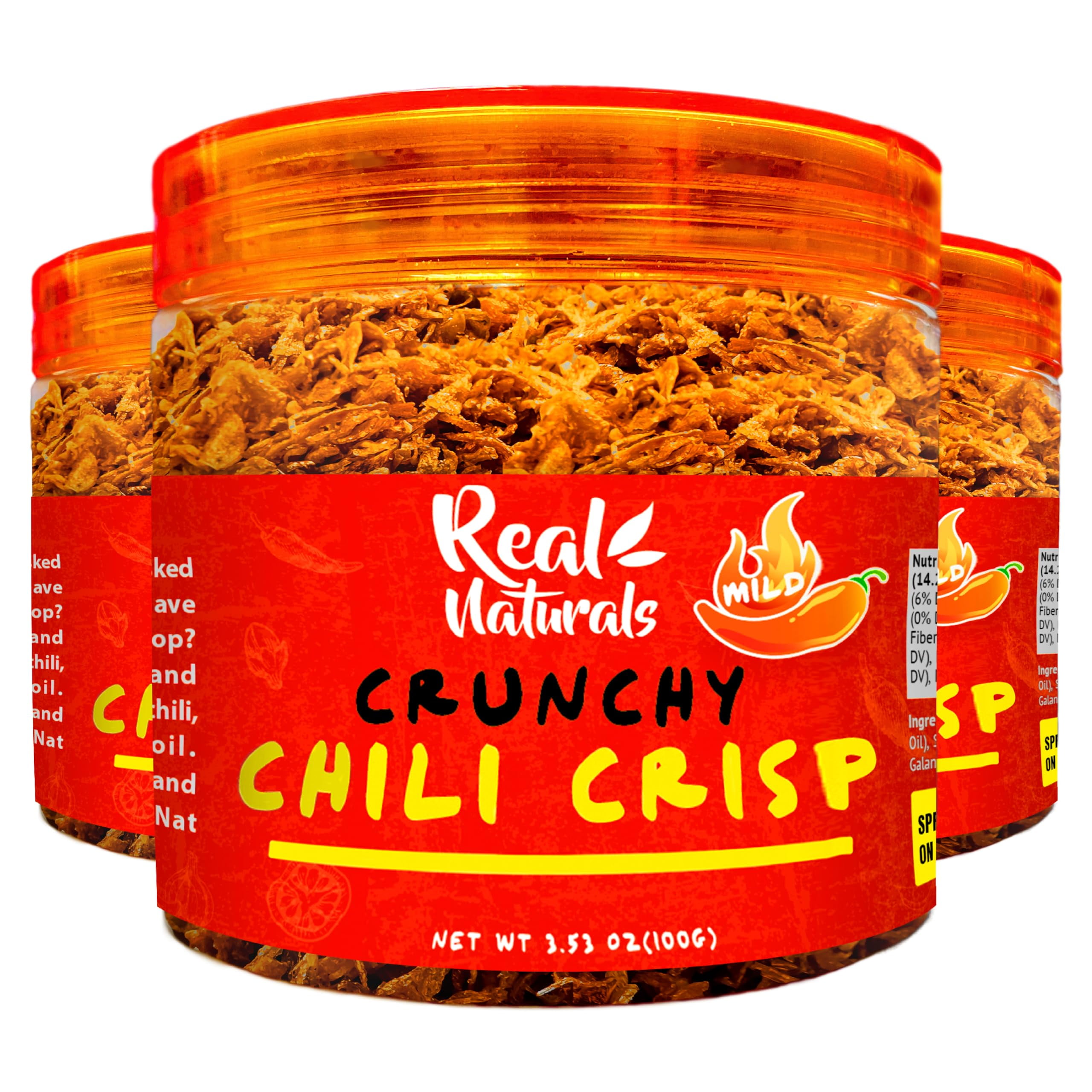 Chili Crisp No-Floating Oil (3 bottles medium hot) spicy chilli crisp ...