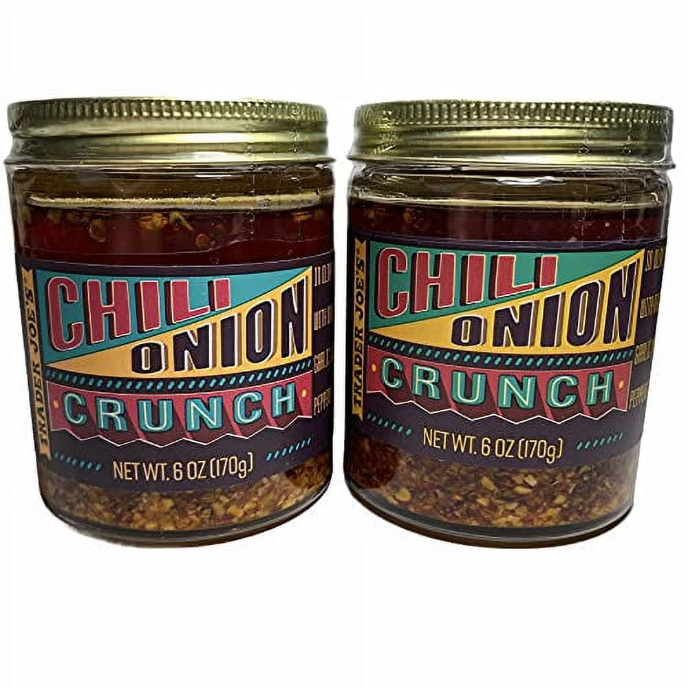 Chili Onion Crunch, 6 oz (Pack of 2)