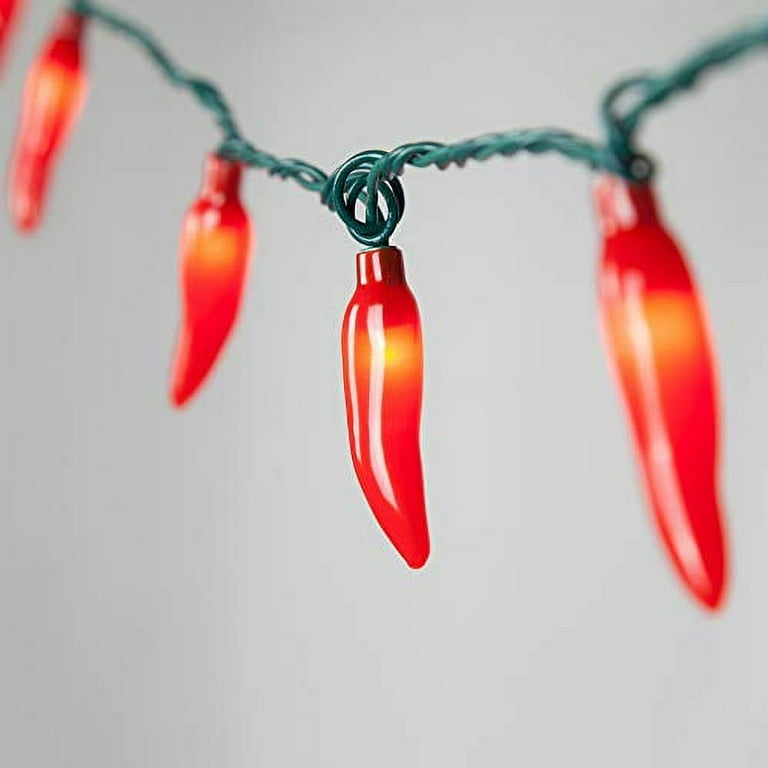 String Lights On A Pepper
