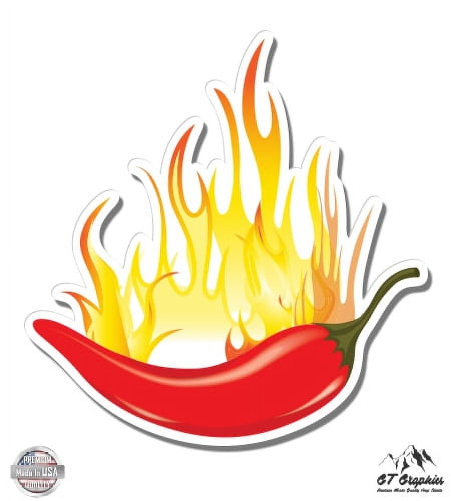 Chili Pepper On Fire - 12