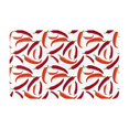 thumbnail image 1 of Chili Pepper Print red Front Door Mat, Indoor Mats for Bedroom Bathroom Kitchen, Floor Mat Non-Slip, Soft Carpet Floor Cover Machine Washable Entryway Mat - 20x31.5in, 1 of 5