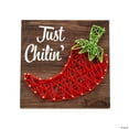 thumbnail image 1 of Chili Pepper String Art Craft, 1 of 1