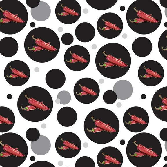 Chili Peppers Cooking Food Spicy Red Premium Gift Wrap Wrapping Paper Roll Pattern