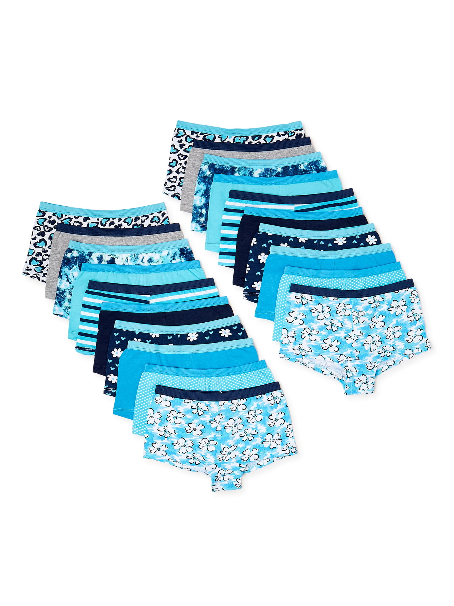 Chili Peppers Toddler Girls Underwear, 20-Pack, 2T-4T