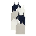 thumbnail image 1 of Chili Peppers Girls Camisoles Undershirts, Cotton Tank Tops, 6-Pack, 1 of 3