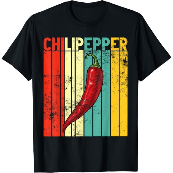 Chili Peppers Red Hot Spicy Pepper Eat Mexican Chili Lovers T-Shirt