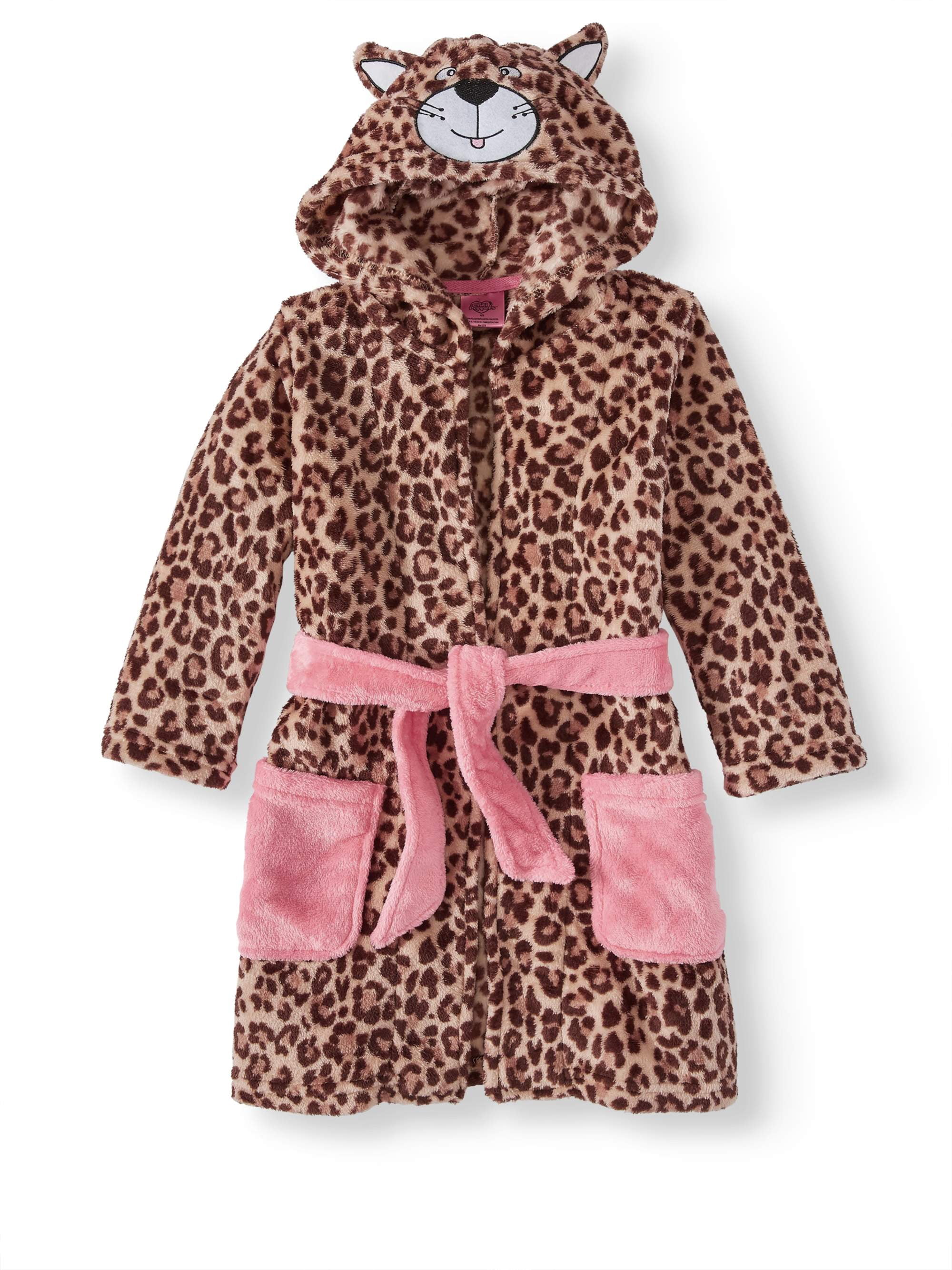 Chili Peppers Toddler Girl Plush Robe Pajamas
