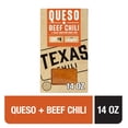 thumbnail image 1 of Texas Chili Company Chili & Premium Chile Con Queso 14 oz Refrigerated, 1 of 10