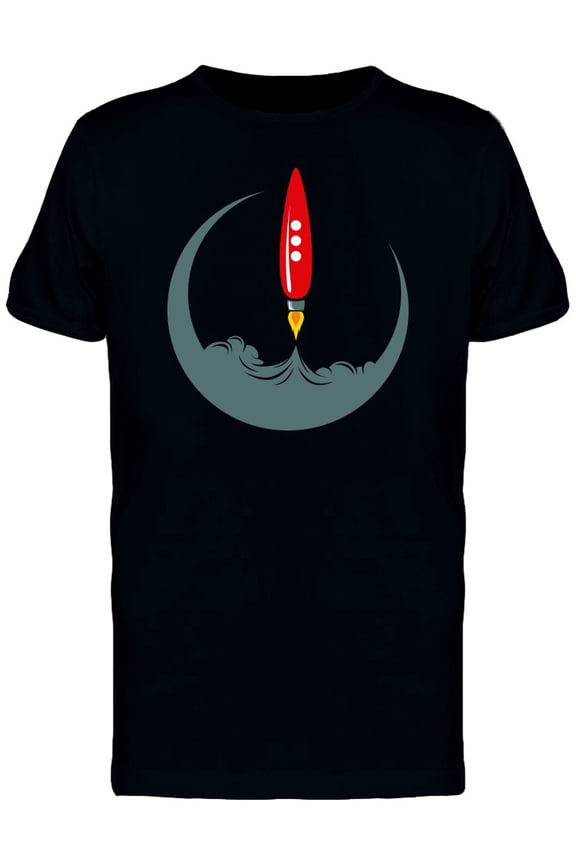 Chili Rocket On The Moon Logo Tee Men's -Image by Shutterstock