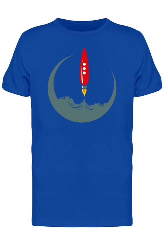 Chili Rocket On The Moon Logo Tee Men's -Image by Shutterstock