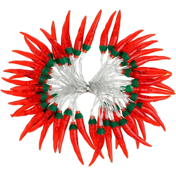 OUNONA Pepper String Lights for Indoor Decoration, Unique Design, Perfect for Parties and Home Decor