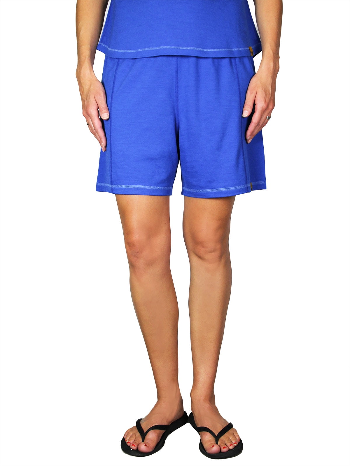 Chill Angel Merino Jammie Boxer Blue Jay M - Walmart.com