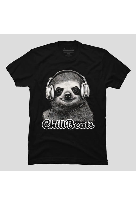 Chill Beats Music Retro Lo-Fi Relax Positive Vibes H38800 T-Shirt, for Men and Women, Up to Size 5XL