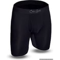 thumbnail image 1 of Chill Boys Bamboo Boxer Briefs-Breathable Bamboo Boxers. Soft Anti Chafing Mens Underwear, 1 of 7