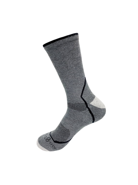 Bamboo Terry Crew Socks - 2 Pairs