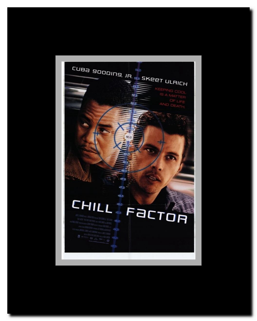 Chill Factor Framed Movie Poster