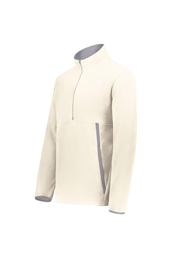 6855.53T.3XL 0.50 Zip Chill Fleece 2.0 Pullover, Oyster - 3XL