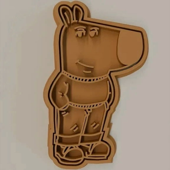 Chill Guy Cookie Cutter