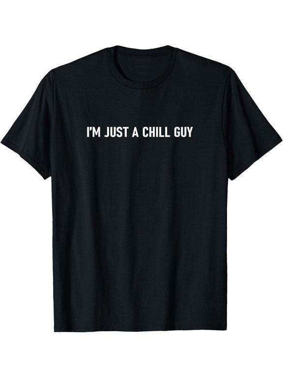 Chill Guy- Im Just A Chill Guy Meme Dog T-Shirt