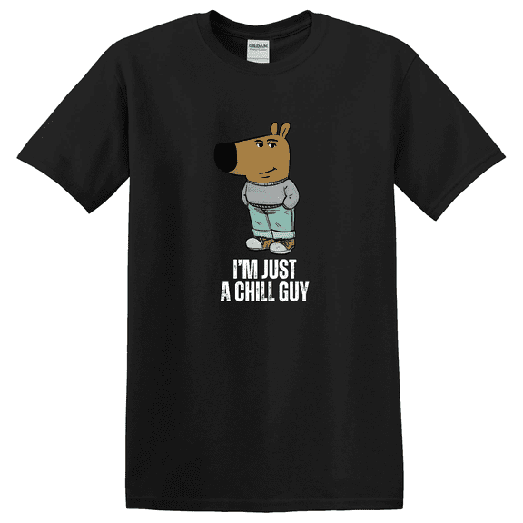 Chill Guy Meme Statement Graphic T-Shirt