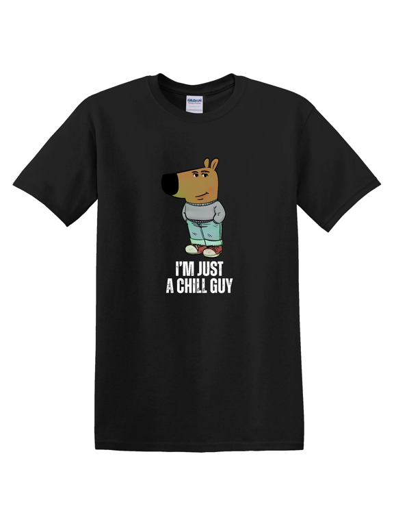 Chill Guy Meme Statement Graphic T-Shirt
