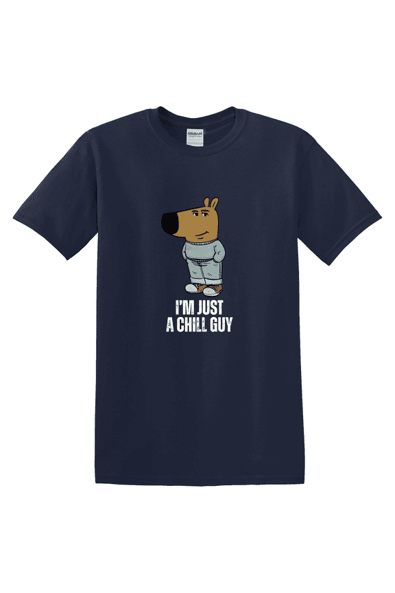 Chill Guy Meme Statement Graphic T-Shirt