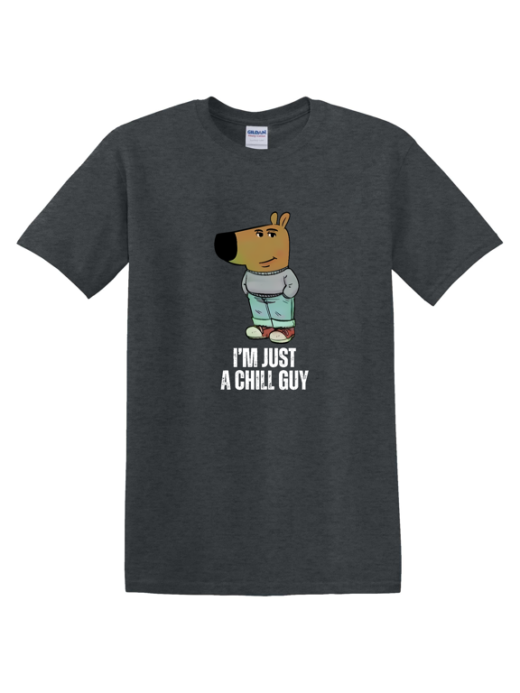 Chill Guy Meme Statement Graphic T-Shirt