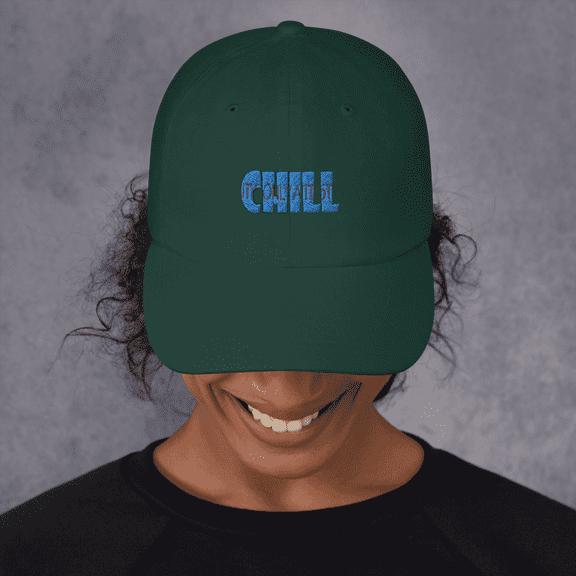 Chill It's Only a Test - unisex hat (Spruce)