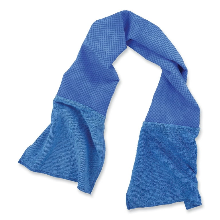 Chill-Its Cooling Towel, One Size Fits Most, Blue Chill-Its Cooling Towel, One Size Fits Most, Blue