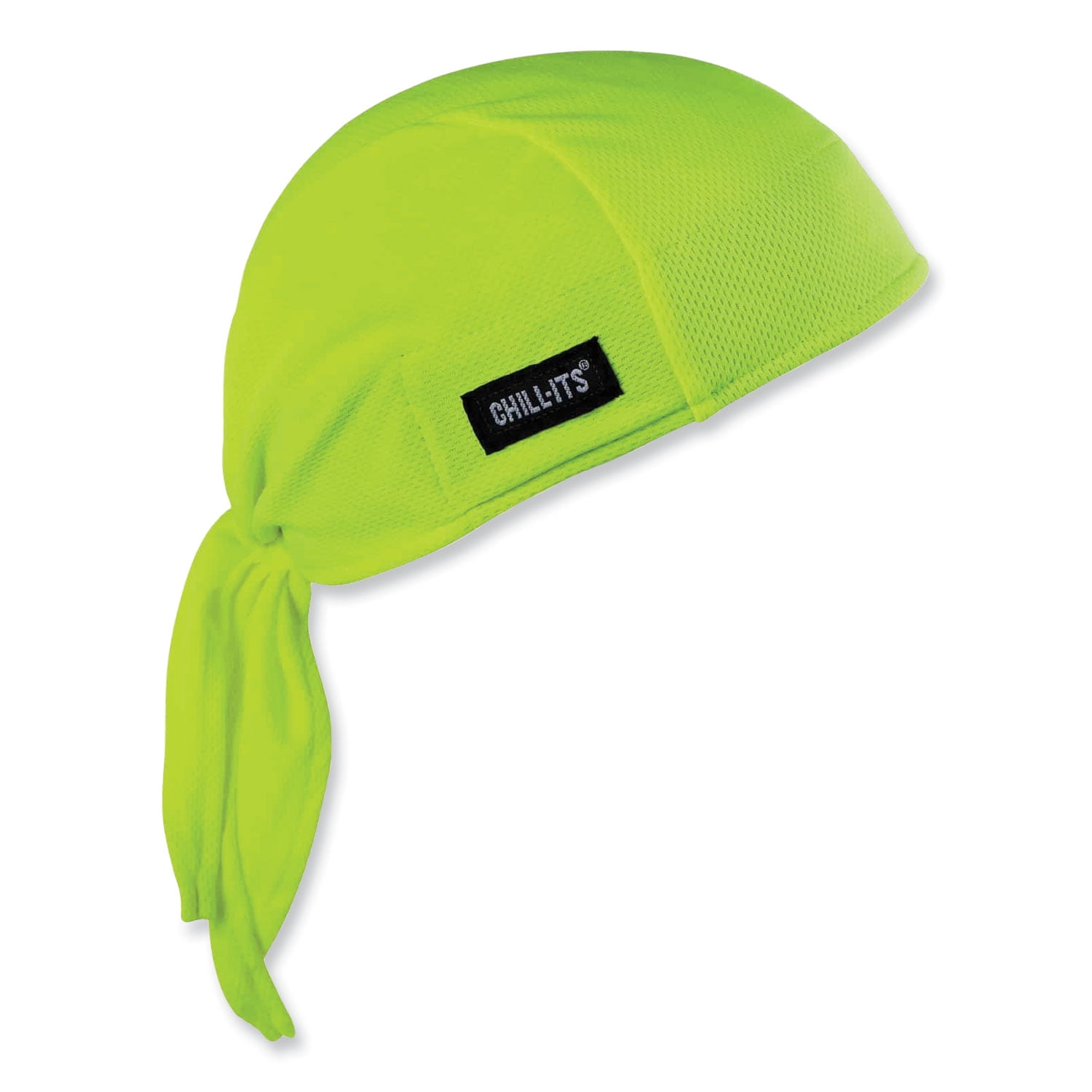 Chill-Its 6615 High-Perform Bandana Doo Rag with Terry Cloth Sweatband, One Size Fits Most, Lime, Ships in 1-3 Business Days Chill-Its 6615 High-Perform Bandana Doo Rag with Terry Cloth Sweatband, One Size Fits Most, Lime, Ships in 1-3 Business Days