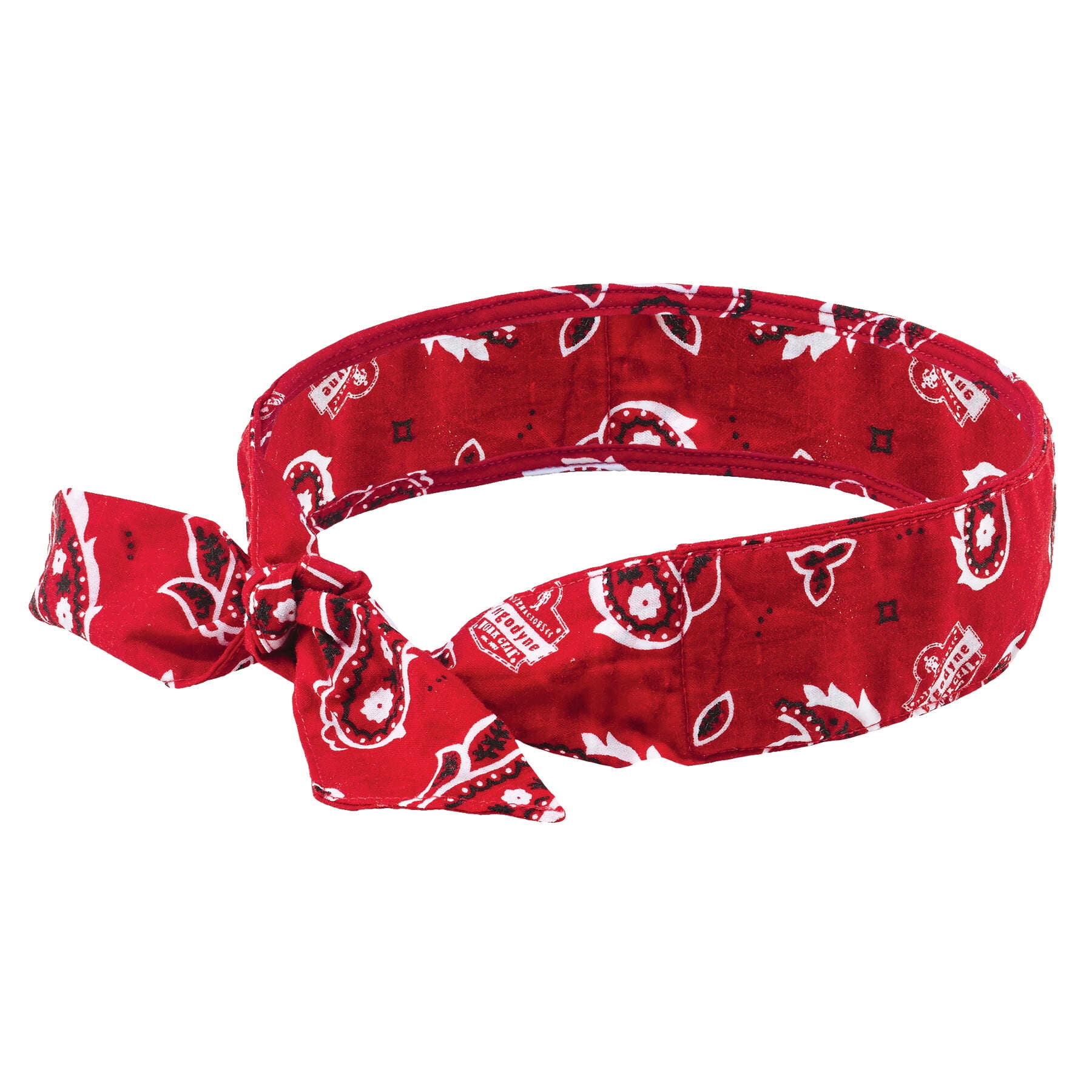 Chill-Its 6700/6705 Bandana/Headband, One Size Fits All, Red Western Chill-Its 6700/6705 Bandana/Headband, One Size Fits All, Red Western