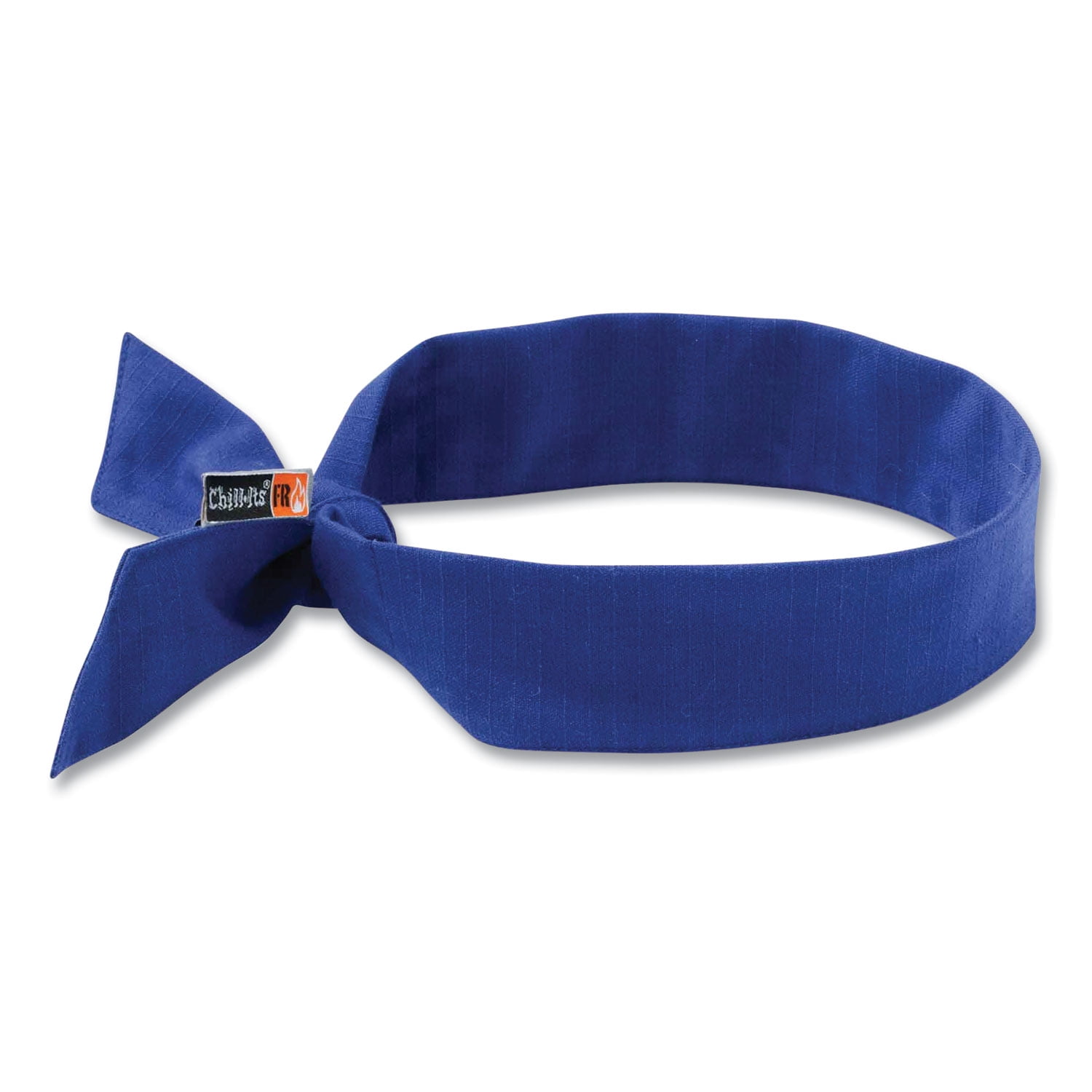 Chill-Its 6700FR Fire Resistant Cooling Tie Bandana Headband, One Size Fits Most, Blue, Ships in 1-3 Business Days Chill-Its 6700FR Fire Resistant Cooling Tie Bandana Headband, One Size Fits Most, Blue, Ships in 1-3 Business Days