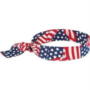 Chill-Its Evaporating Cooling Bandana - 1 Each - Red, White, Blue | Bundle of 10 Each