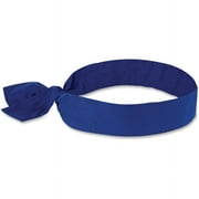 Chill-Its Evaporating Cooling Bandana - 1 Each - Solid Blue | Bundle of 2 Each