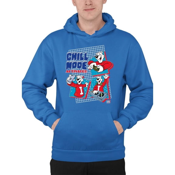 Chill Mode Activated - Fun ICEE Polar-Bear Graphic Men's Hoodie