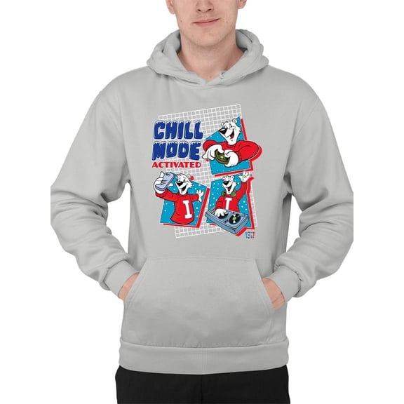 Chill Mode Activated - Fun ICEE Polar-Bear Graphic Men's Hoodie