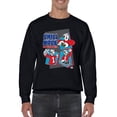 thumbnail image 1 of Chill Mode Activated - Fun ICEE Polar-Bear Graphic Men's Sweatshirt, 1 of 4